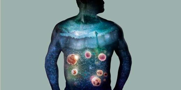 呼吸与免疫治疗领域男性代表形象.